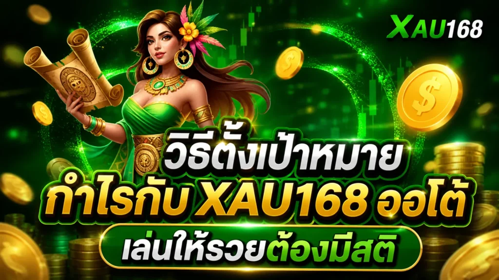 วิธีตั้งเป้าหมายกำไรกับ XAU168 ออโต้ เล่นให้รวยต้องมีสติ